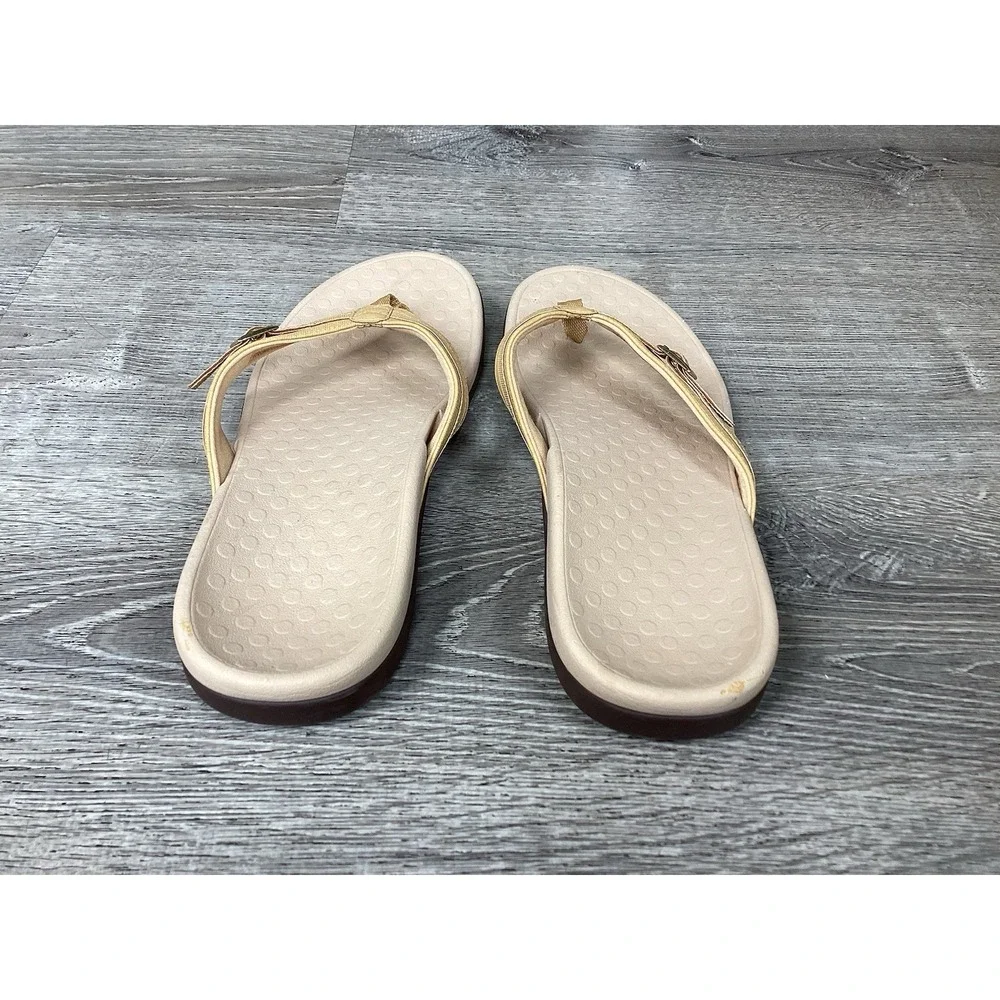 Vionic Patty Yellow Flip Flop Sandals Womens Size 11 TVW5409